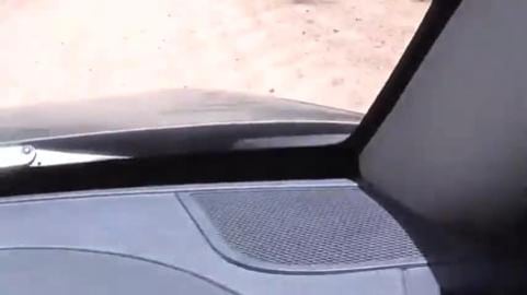 Christmas lights and Jeep offroad