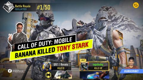 BANANA KILLED TONY STARK | CALL OF DUTY: MOBILE - BATTLE ...