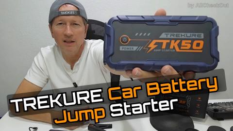 TREKURE TK50 Jump Starter Review — 8000A Power Bank & C...