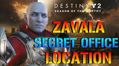 Destiny 2: HOW TO GET TO ZAVALA Secret OFFICE! & LOCATION...