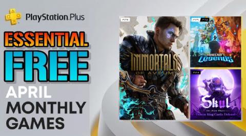 PlayStation Plus: Essential FREE Games For April 2024 (PS...