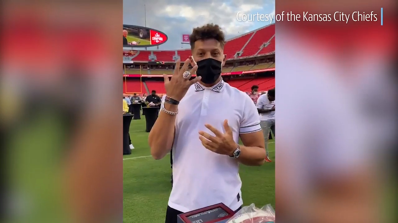 Patrick Mahomes' Daughter Is 'Terrified' of the Chiefs' Mascot