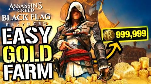 Assassins Creed: Black Flag Resynced EASY Money Farm! THO...