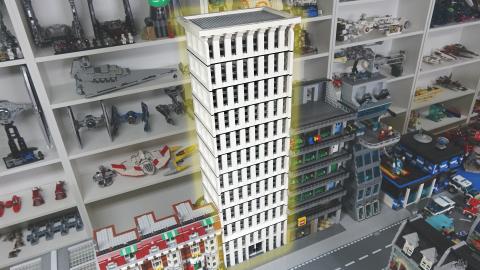 Relaxing & Satisfying Video - LEGO Skyscraper Speed Build...