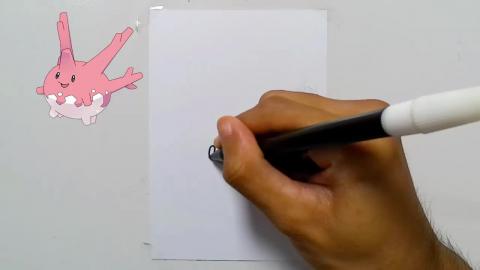 Drawing Pokemon Corsola shorts