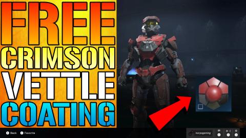 Halo Infinite: FREE EPIC Armor Skin "CRIMSON VETTLE" How ...
