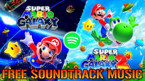 Super Mario Galaxy 1 & 2 FREE Music! How To Get The Sound...