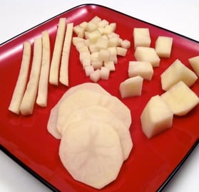How to Quickly Cut Potatoes