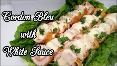 CORDON BLEU WITH WHITE SAUCE | Noche Buena Recipe Idea | ...