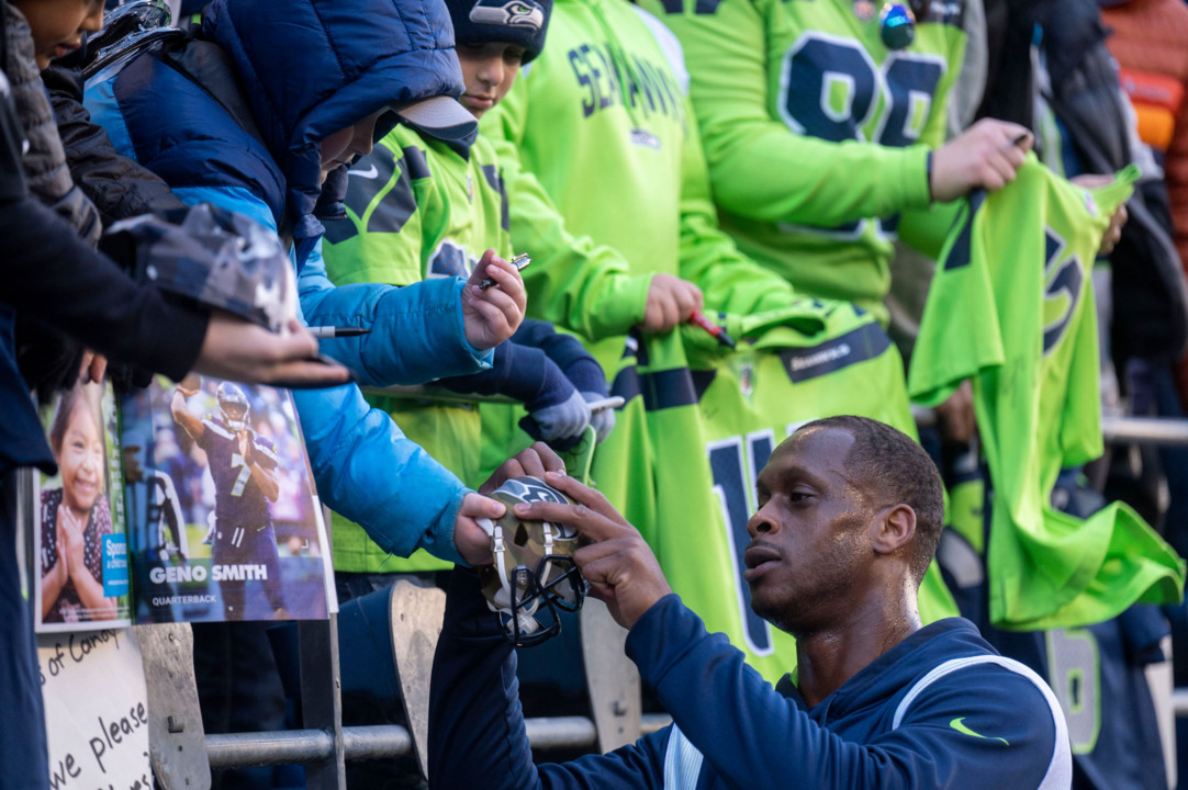 Geno Smith: Helping kids, surprising NFL leading Seahawks