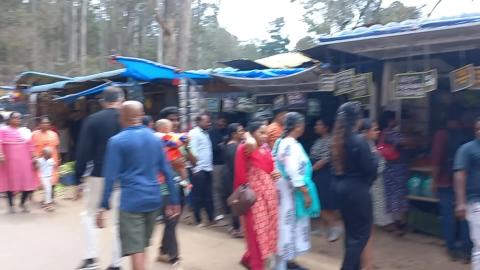 Various Shops Near Guna Cave Entry Point | Kodaikanal | T...