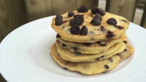 How to make Chocolate Chip Pancakes | Taffey Bakery