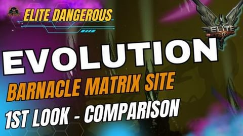 Thargoid Barnacle Matrix Site Update 17 1st look - Elite ...