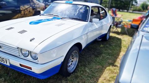Beautiful White And Blue 1986 Ford Capri