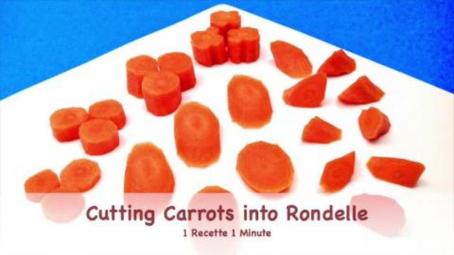 Cutting Carrots into Rondelle (Round Cut) - Shorts