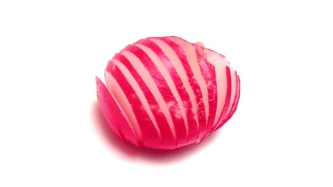 How to Quickly Make Radish Garnishes