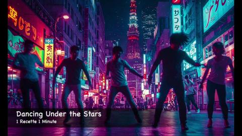 Dancing Under the Stars - Uplifting Electro Pop - 1 Minut...