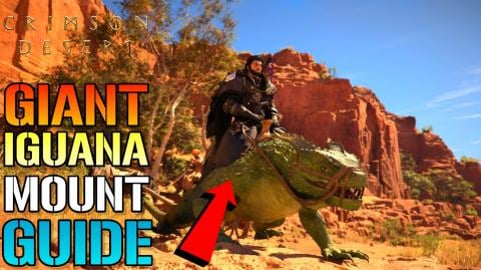 Crimson Desert: EASY "Iguana" Mount Guide! How To Get The...