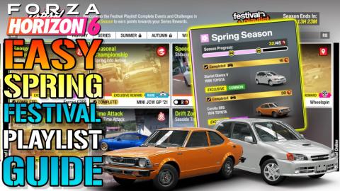 Forza Horizon 6: EASY SPRING "Festival Playlist" Guide! H...