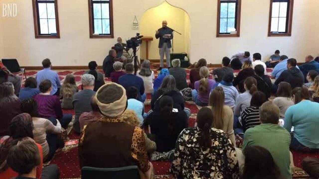 Multifaith dinner Belleville IL mosque Islam Muslim St Louis MO