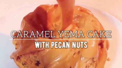 Dulce de Leche Yema Cake Recipe | Caramel Yema Cake with ...