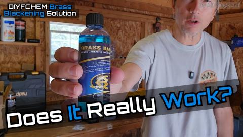 How to Blacken Brass Easily | DIYFCHEM Brass Blackening S...