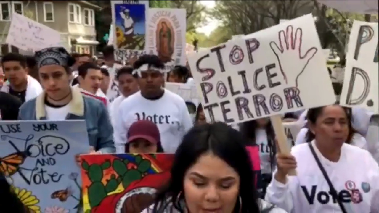 Cesar chavez march, stephon clark, police shooting | Miami Herald