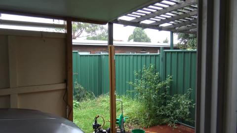 Soggy day to riding a motorbike