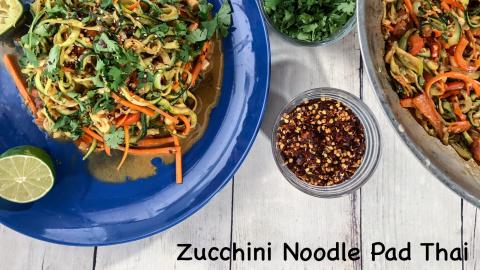 Zucchini Noodle Pad Thai