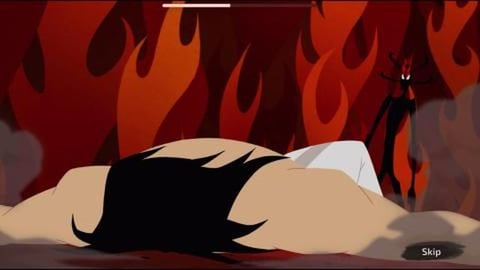 Samurai Jack: 15/4 gameplay (level 1)