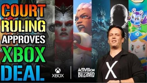 XBOX: Court Ruling Allows Microsoft To Buy Activision Bli...