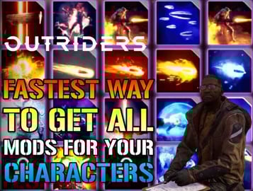 Outriders: FASTEST WAY TO GET TIER 1, 2 & 3 MODS FOR ALL ...