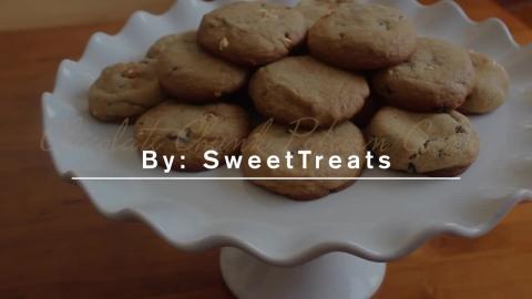 Chocolate Chunk Popcorn Cookies | SweetTreats