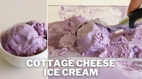 Cottage Cheese Ice Cream  TikTok Viral Recipe  High Prote...