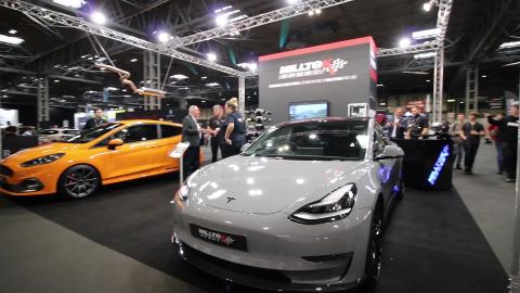 Tesla Active Sound 3 CyberTruck S X Milltek at AutoSport ...