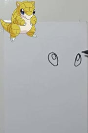 Drawing Pokemon Sandhrew
