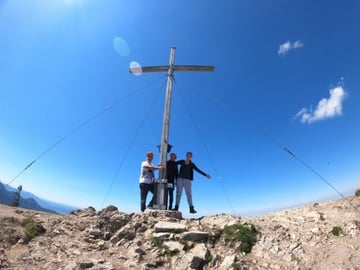 Germany Part 4: Hiking to the the top of the mountain Joc...