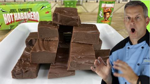 Spicy Fudge Made with Mountain Dew Hot Sauce