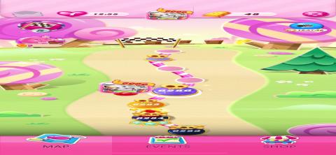 Candy Crush: 23/3 gameplay (level 6286)