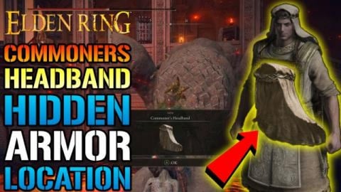 Elden Ring: Commoner's Headband! HIDDEN ARMOR! How To Get...