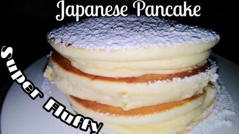 HOMEMADE JAPANESE PANCAKE | How to make Fluffy Pancake | ...