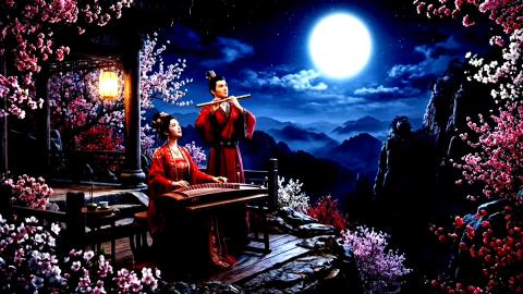 Chinese music bamboo flute, Relaxing - Music Flute 7 minu...