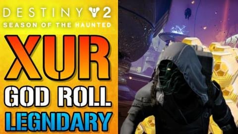 Destiny 2: XUR EXOTICS & LOCATION! GOD ROLL Legendary Wea...