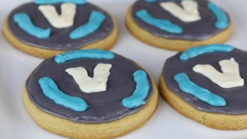 Fortnite VBucks Cookies  by FunFoods