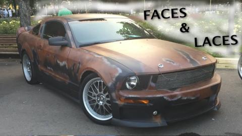 Faces and Laces Tour 2017 Moscow cars tatoos live music
