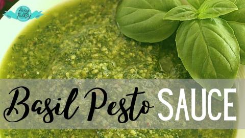 HOMEMADE BASIL PESTO SAUCE