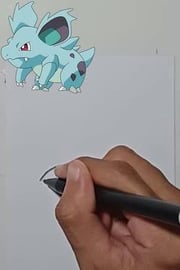 Drawing Pokemon NIDORINA