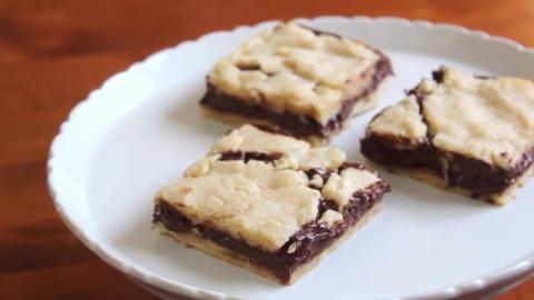 Nutella Cake Bars Recipe