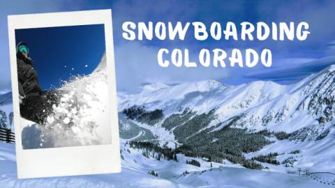 Snowboarding in Colorado (Copper Mountain, A-Basin and As...