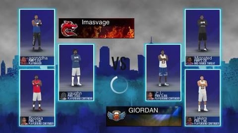 NBA2K Mobile 6/9 3-on-3 gameplay (6 assists!)